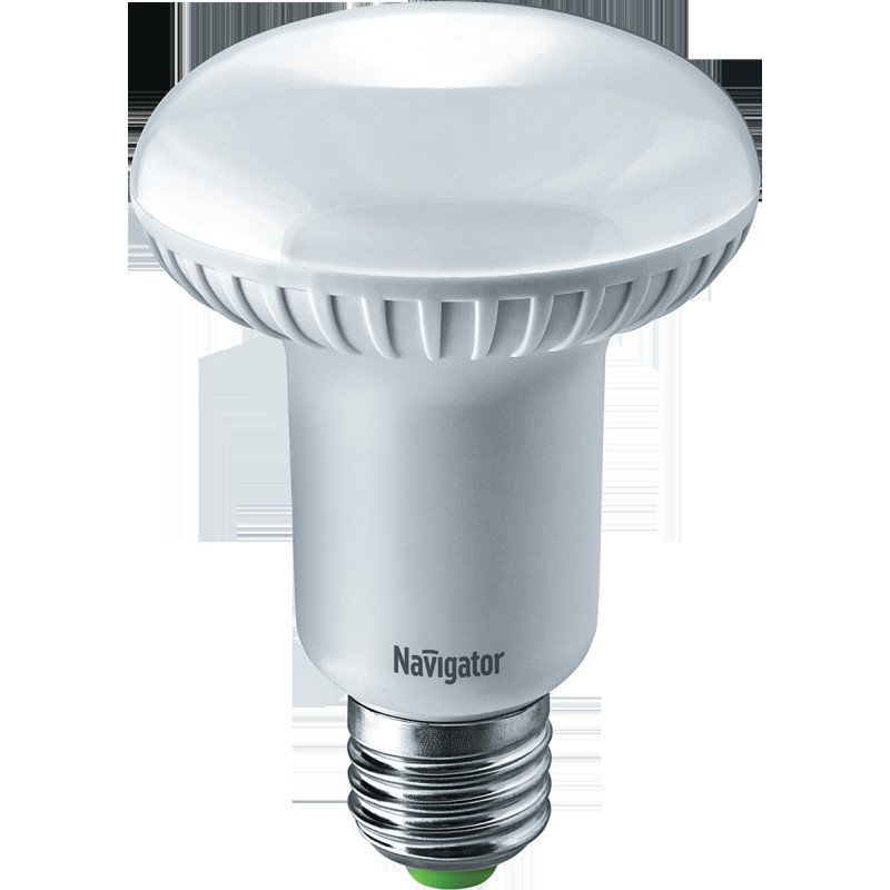 Лампа светодиодная LED зеркальная 12вт E27 R80 белый