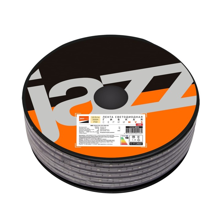 Лента светодиодная MVS-2835/60-IP68-220V-WW -1m (теплый белый) Лента светодиодная MVS-2835/60-IP68-220V-WW -1m (теплый белый)