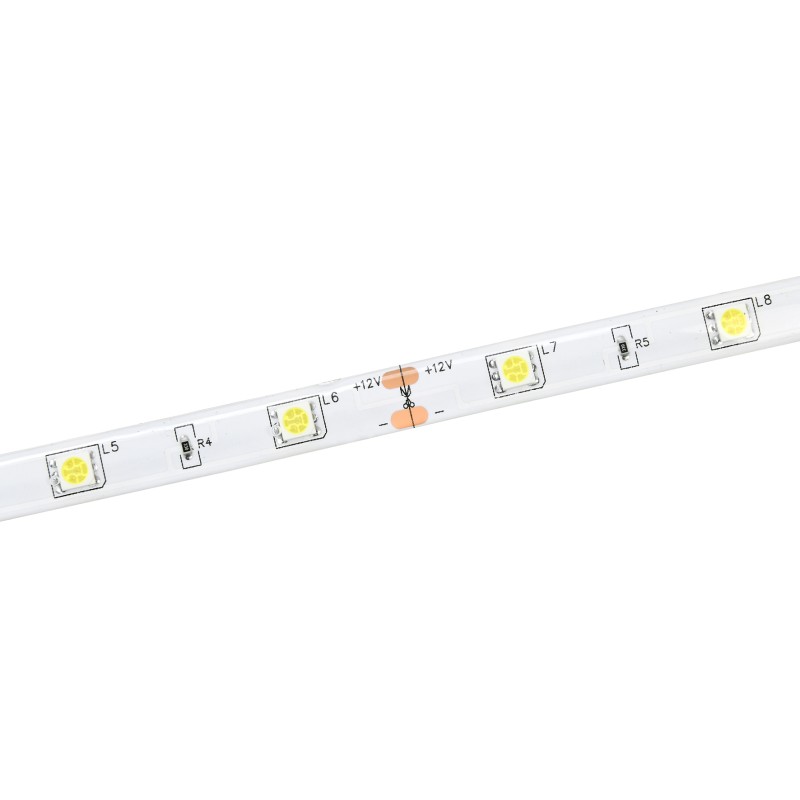 Лента LED 5м LSR-5050WW30-7,2-IP65-12В IEK