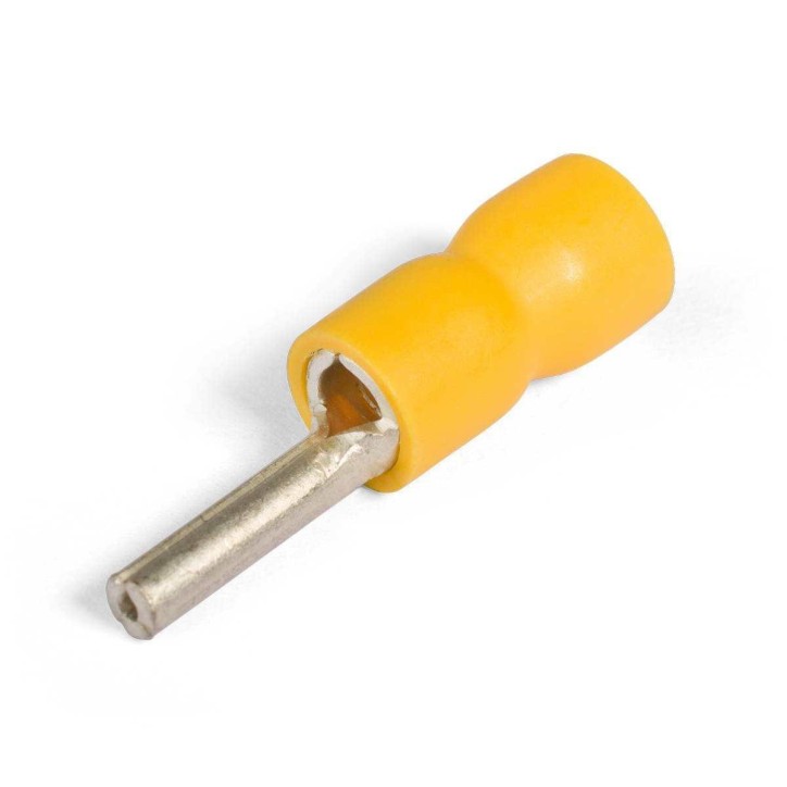 Наконечник кабельный штыревой круглый изолированный НШКИ 6.0-13 серия ПРОФИ Наконечник кабельный штыревой круглый изолированный НШКИ 6.0-13 серия ПРОФИ