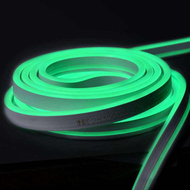 Комплект светодиодной подсветки ''Неон'' (лента LED 10м LSR5-2835G120-8-IP65-220В + драйвер) IEK Комплект светодиодной подсветки ''Неон'' (лента LED 10м LSR5-2835G120-8-IP65-220В + драйвер) IEK