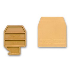Изолятор торцевой HMT.1/1+2/PTGR серый для НММ.1/1+2