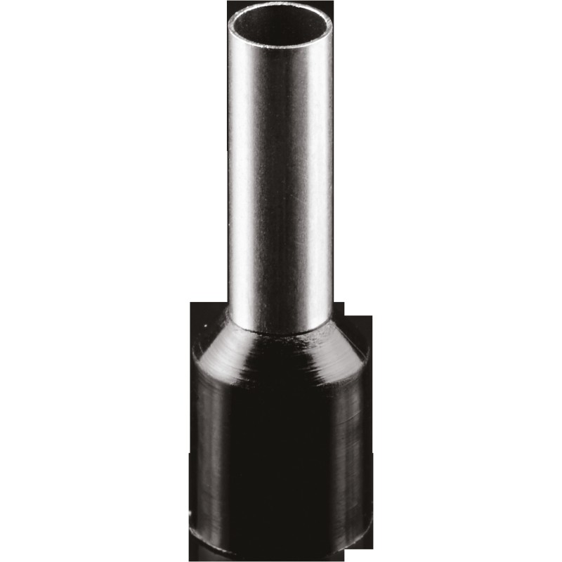 Наконечник-гильза НШвИ 6-12,0 черный (100шт)