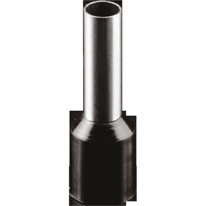 Наконечник-гильза НШвИ 6-12,0 черный (100шт)