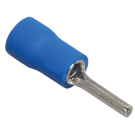 Наконечник круглый штыревой изолированный НкИш 1. 5-2.5 синий (100шт)