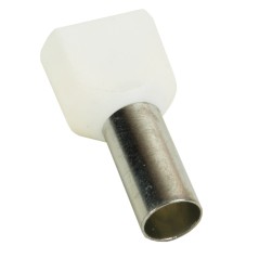 Наконечник штыревой втулочный под два провода НШвИ2 OptiKit T-Shv2-PVC- 10-14 (100шт)