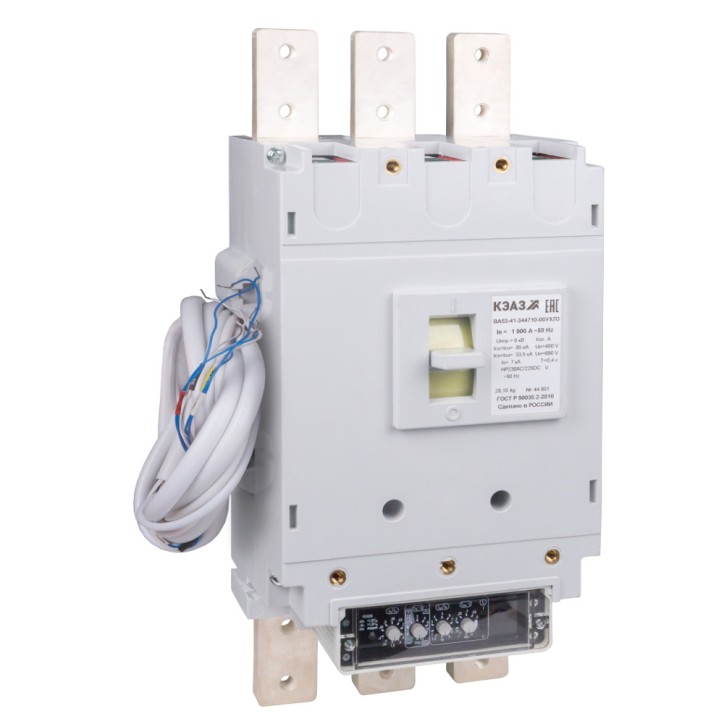 Выключатель автоматический ВА53-41-341810-630А-690AC-НР230AC/220DC-УХЛ3-