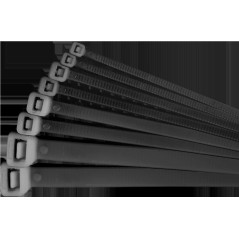 Хомут 400х4.8мм черный нейлон (100шт)