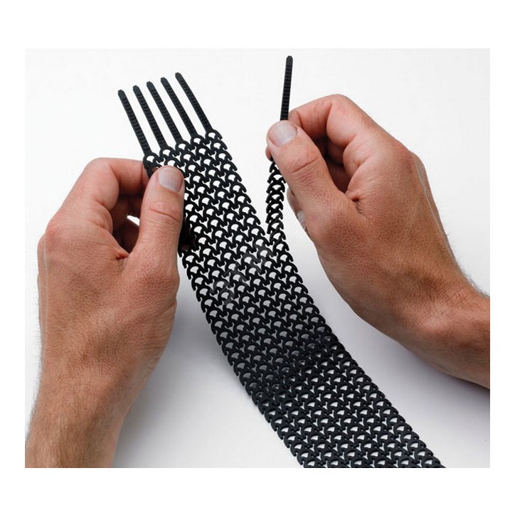 Стяжка черная RAPSTRAP (24шт) Стяжка черная RAPSTRAP (24шт)