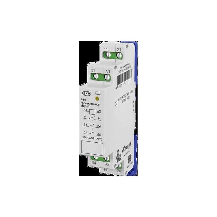 Реле промежуточное МРП-3-1 ACDC230В УХЛ4