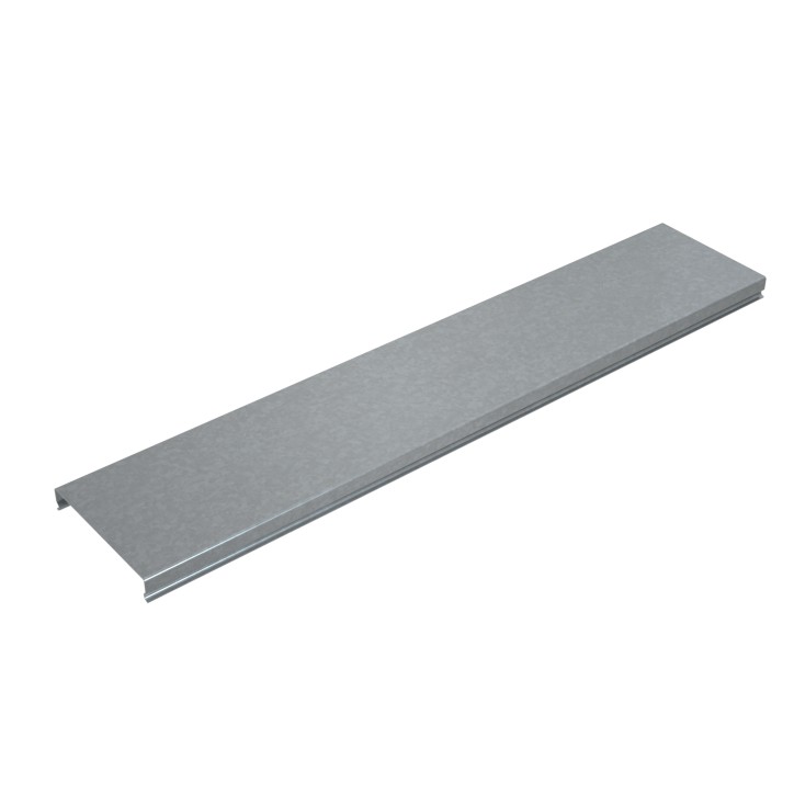 Крышка лотка 100х1,0 L2500 мм ПЛЮС INOX304 Крышка лотка 100х1,0 L2500 мм ПЛЮС INOX304