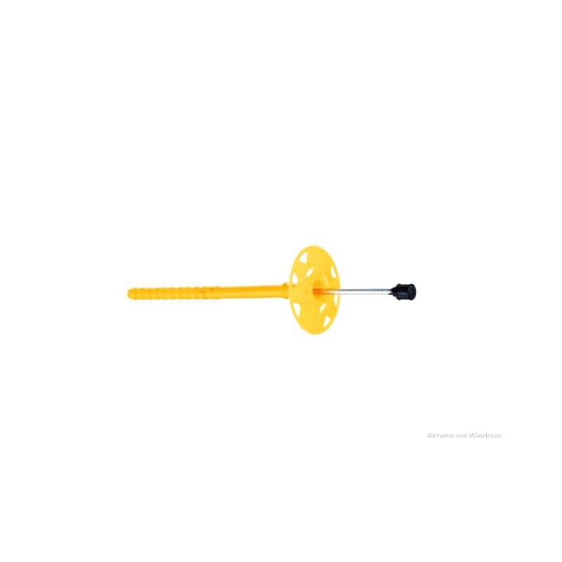 Дюбель для теплоизоляции с гвоздем с удл. термогол. TDLMT 10х180 (D-4,9) BULK БАУ-ФИКС (250шт.)