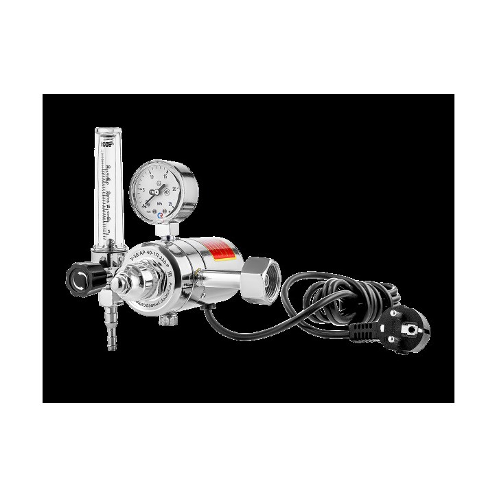 Регулятор расхода газа универсальный Сварог У-30/АР-40-1П-220-Р (1C008-0117 AR/CO2 220V)