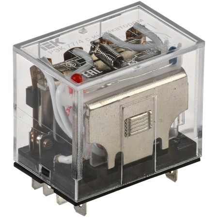 Реле промежуточное 230В переменного тока 4пк 10A РЭК77/4 с индикацией