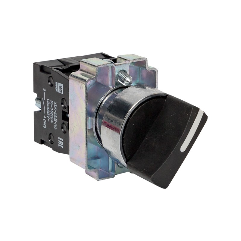 Переключатель BD33 3P короткая ручка 2NO