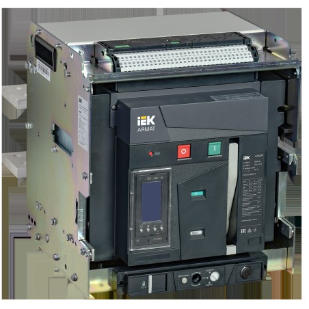 Выключатель автоматический воздушный ARMAT выдвижного исполнения 3P типоразмер D 85кА 2500А расцепит