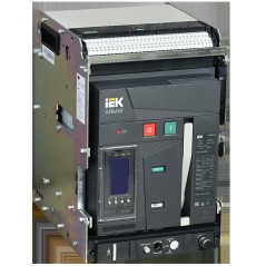 Выключатель автоматический воздушный ARMAT выдвижного исполнения 3P типоразмер A 55кА 1250А расцепит