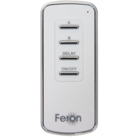 Выключатель бытовой 2-канальный 230В 1000Вт 30м с пультом управления Feron