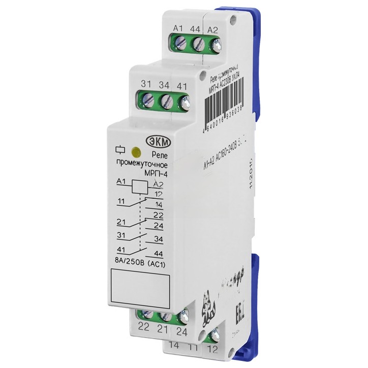 Реле промежуточное МРП-4 ACDC24В УХЛ4