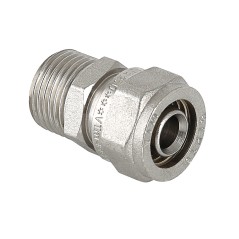 Соединитель обжимной 16x1/2' НР