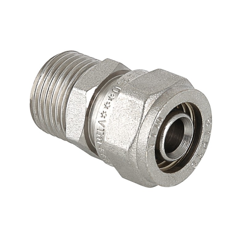 Соединитель обжимной 16x1/2' НР