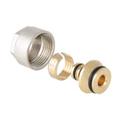 Соединитель обжимной 20 (2.0)x3/4' EK для металлопластиковой трубы
