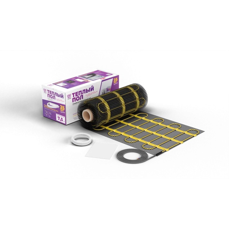 Мат нагревательный для теплого пола OneKeyElectro OKE-375-2.50 375 Вт 2.5 м2