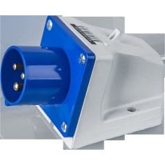 Вилка Navigator 14 318 NCA-SR513-16-220 стационарная 16А 2P+PE IP44