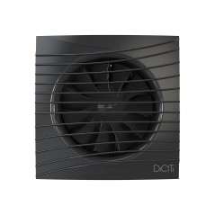 Вентилятор осевой вытяжной с обратным клапаном D100 декоративный