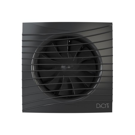 Вентилятор осевой вытяжной с обратным клапаном D100 декоративный