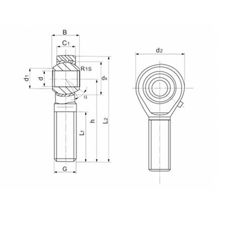 Шарнирный наконечник POS14EC TECHNIX