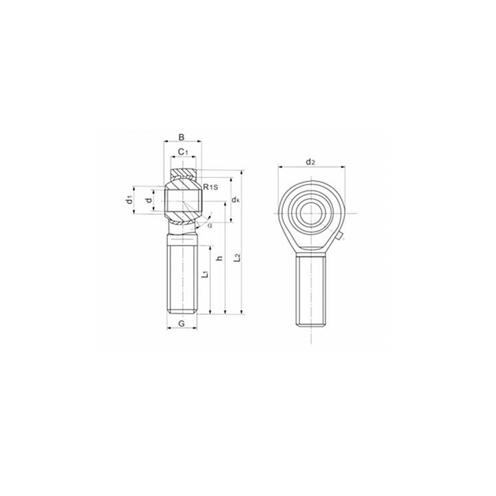 Шарнирный наконечник POS14EC TECHNIX