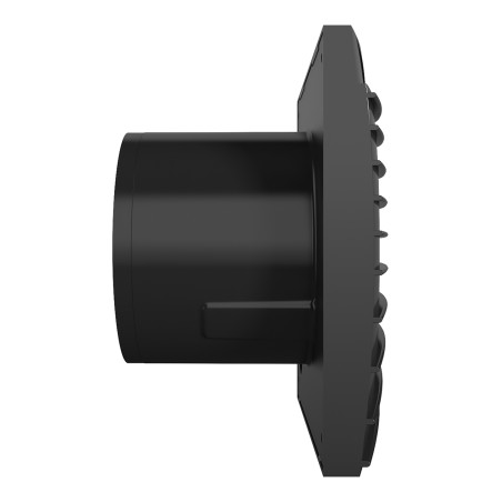 Вентилятор осевой вытяжной с обратным клапаном D100 декоративный