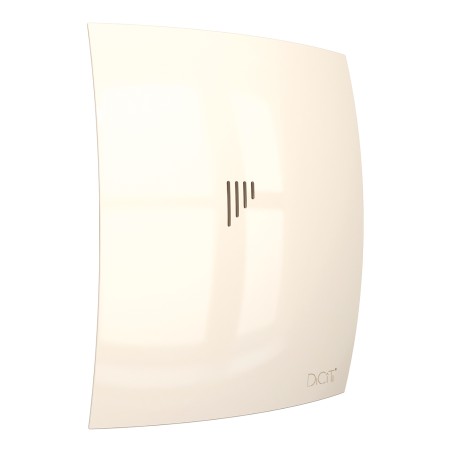 Вентилятор осевой вытяжной с обратным клапаном D100 декоративный