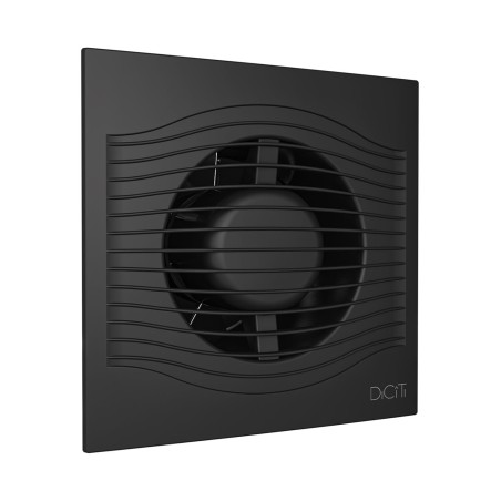 Вентилятор осевой вытяжной с обратным клапаном D100 декоративный