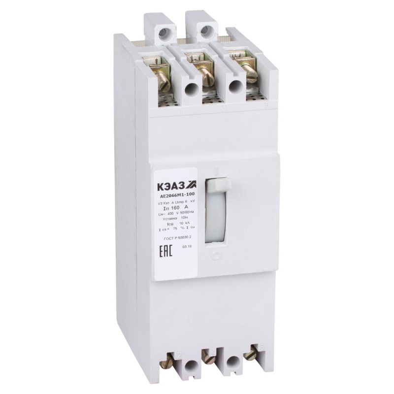 АЕ2066М1-120-125А-10Iн-400AC-НР230AC/220DC-У3