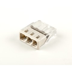 Клемма монтажная 3-проводная для 1-жильного проводника,