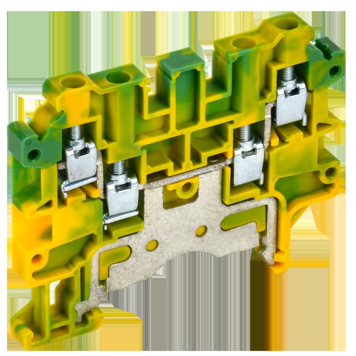 Колодка клеммная CTS-MC-PEN земля 4 вывода 4мм2 IEK