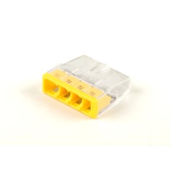 Клемма монтажная 4-проводная (DIY упаковка 5 шт),