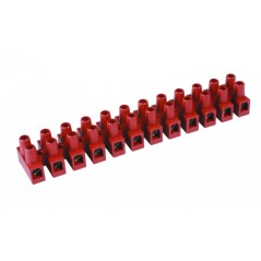 Клеммник 12П 150 градусов 450V 32A 4мм.кв фибергласс