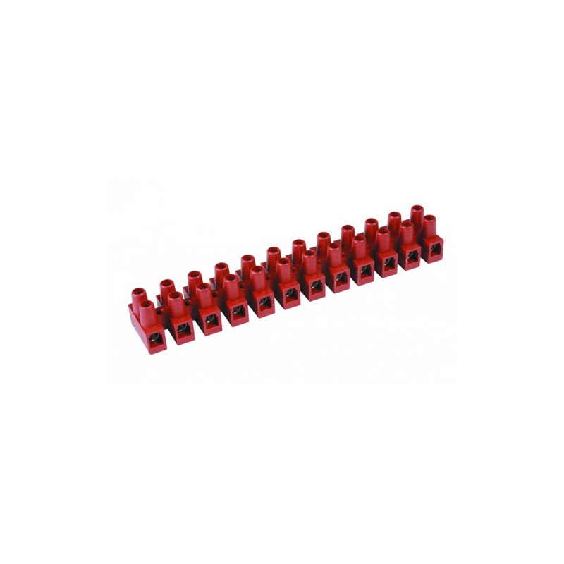 Клеммник 12П 150 градусов 450V 32A 4мм.кв фибергласс