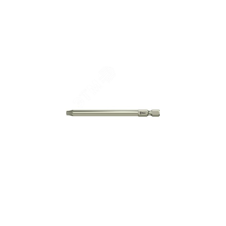 Бита 3867/4 TS TORX BO с отверстием под штифт нержавеющая сталь хвостовик 1/4 E 6.3 TX 20X89 мм