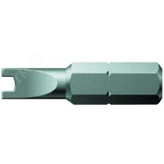 Бита вилочная 857/1 Z Spanner (Snake Eye) вязкая твердость хвостовик 1/4 C 6.3 10X25 мм