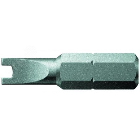 Бита вилочная 857/1 Z Spanner (Snake Eye) вязкая твердость хвостовик 1/4 C 6.3 10X25 мм