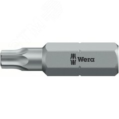 Бита 867/1 Z TORX вязкая твердость хвостовик 1/4 C 6.3 TX 45 x 35 мм