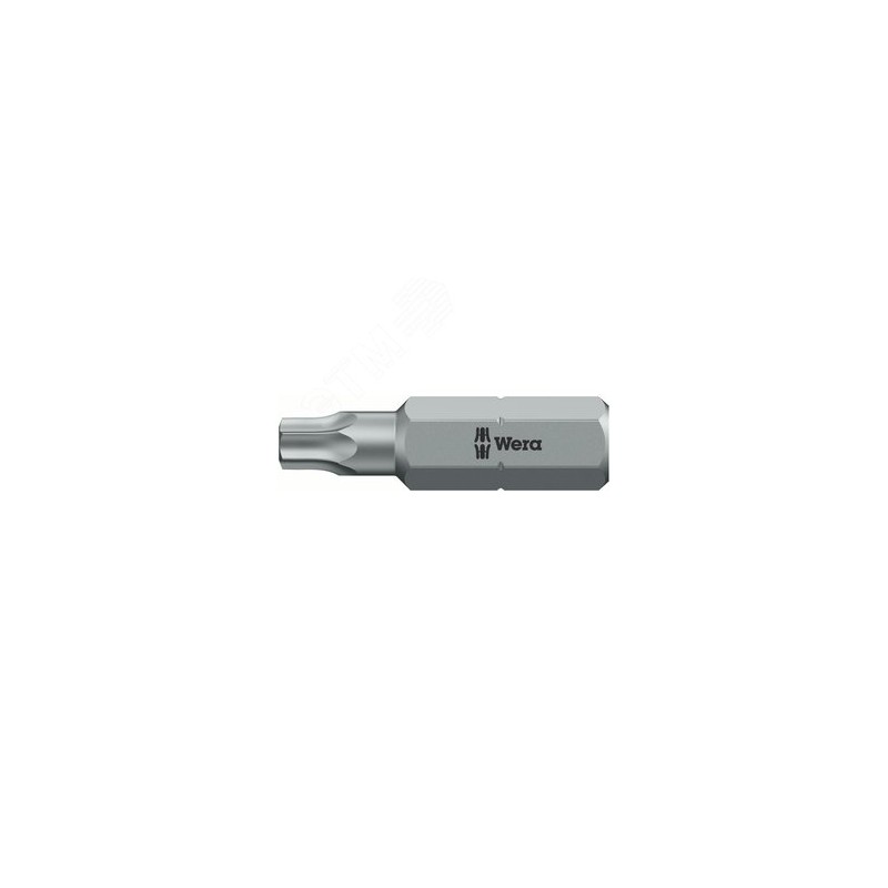 Бита 867/1 Z TORX вязкая твердость хвостовик 1/4 C 6.3 TX 45X35 мм