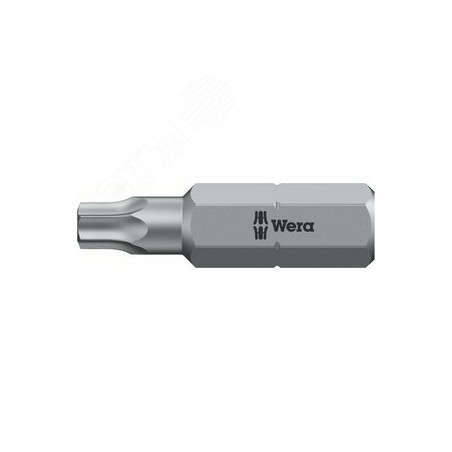 Бита 867/1 Z TORX вязкая твердость хвостовик 1/4 C 6.3 TX 45X35 мм