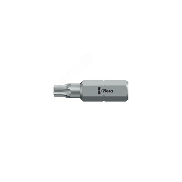 Бита 867/1 Z TORX вязкая твердость хвостовик 1/4 C 6.3 TX 45X35 мм