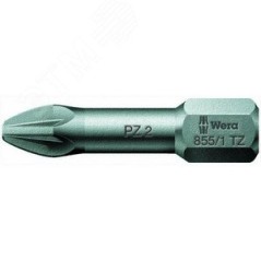 Бита торсионная 855/1 TZ PZ вязкая твердость хвостовик 1/4 C 6.3 PZ 3X25 мм