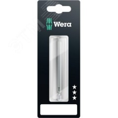 Бита 867/4 Z TORX SB вязкая твердость хвостовик 1/4 E 6.3 TX 40X89 мм 1 шт с держателем-еврослот